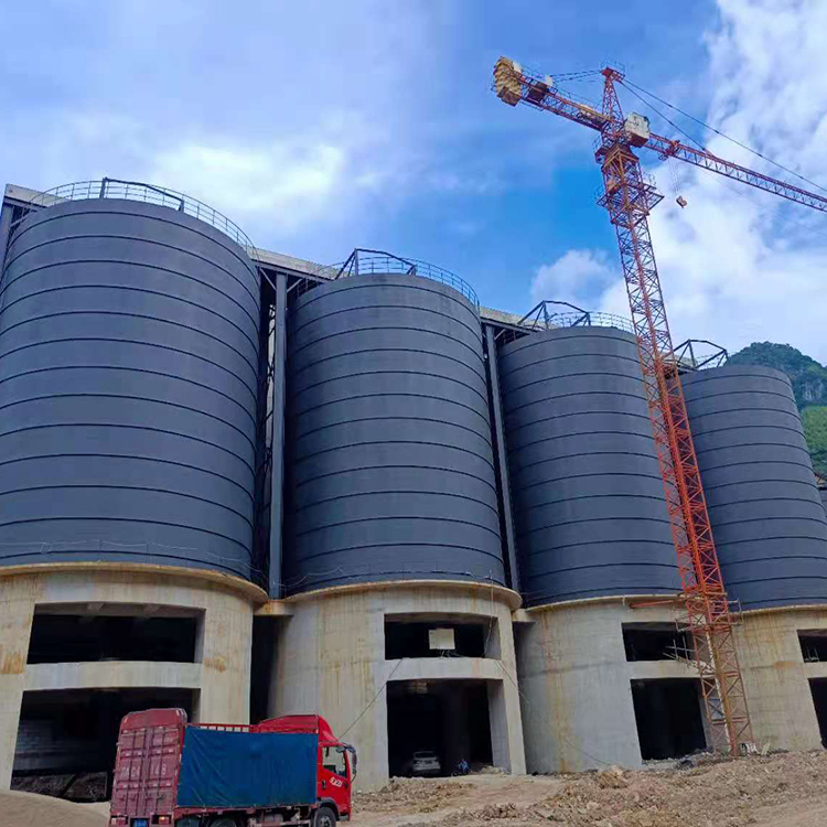 安庆骨料钢板仓建造施工周期从规划到竣工的每一步
